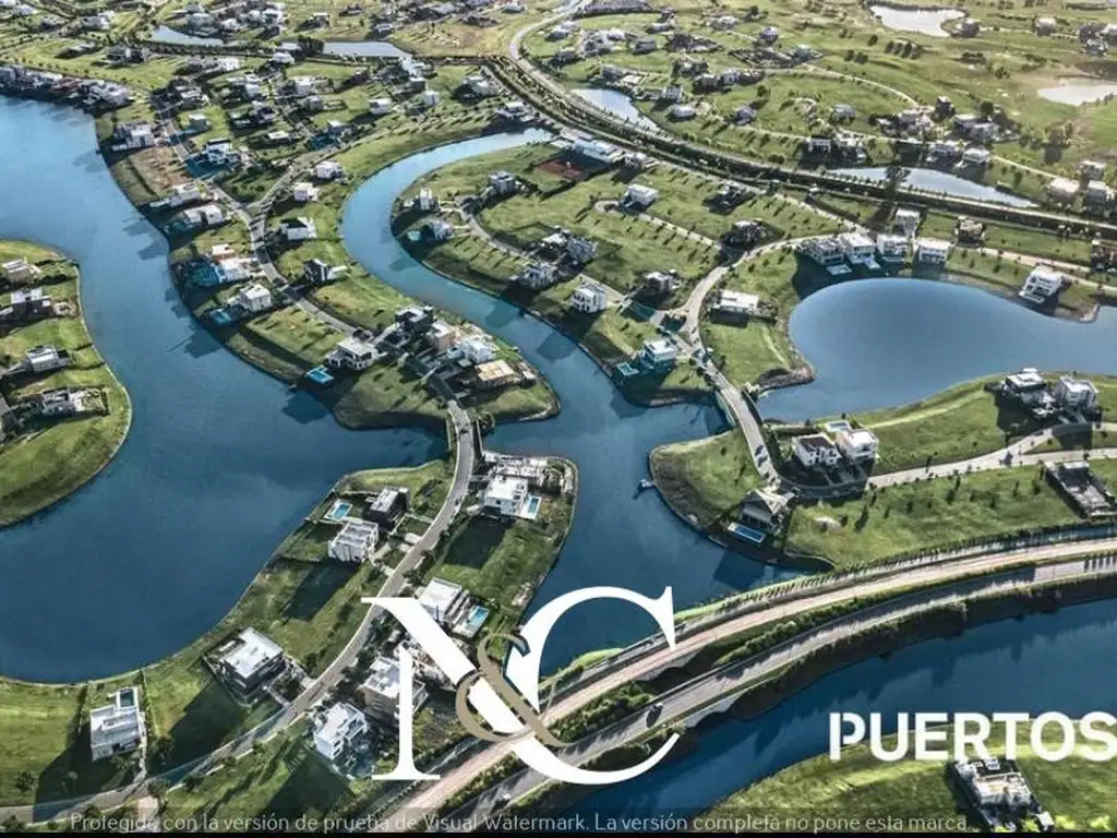 Terreno lote en venta en Puertos del Lago Amarras