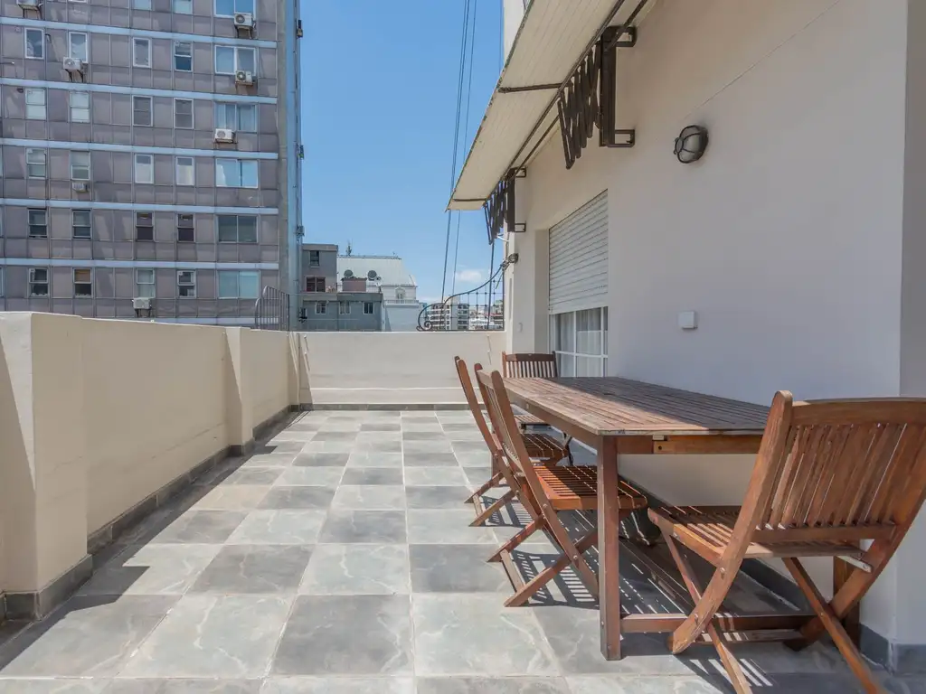 VENTA RECOLETA 4 AMB CON TERRAZA  VISTA ABIERTA