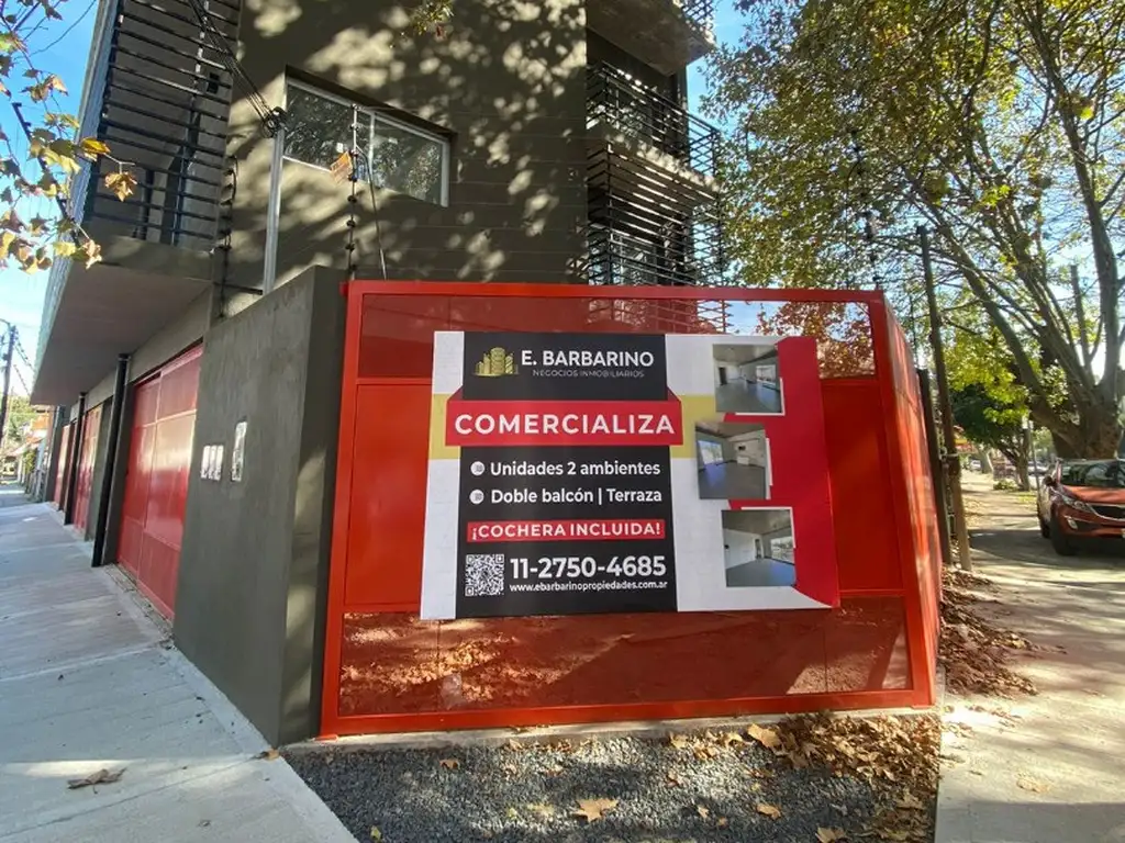 ¡OPORTUNIDAD! MONOAMBIENTE CON COCHERA EN VENTA - BERNAL