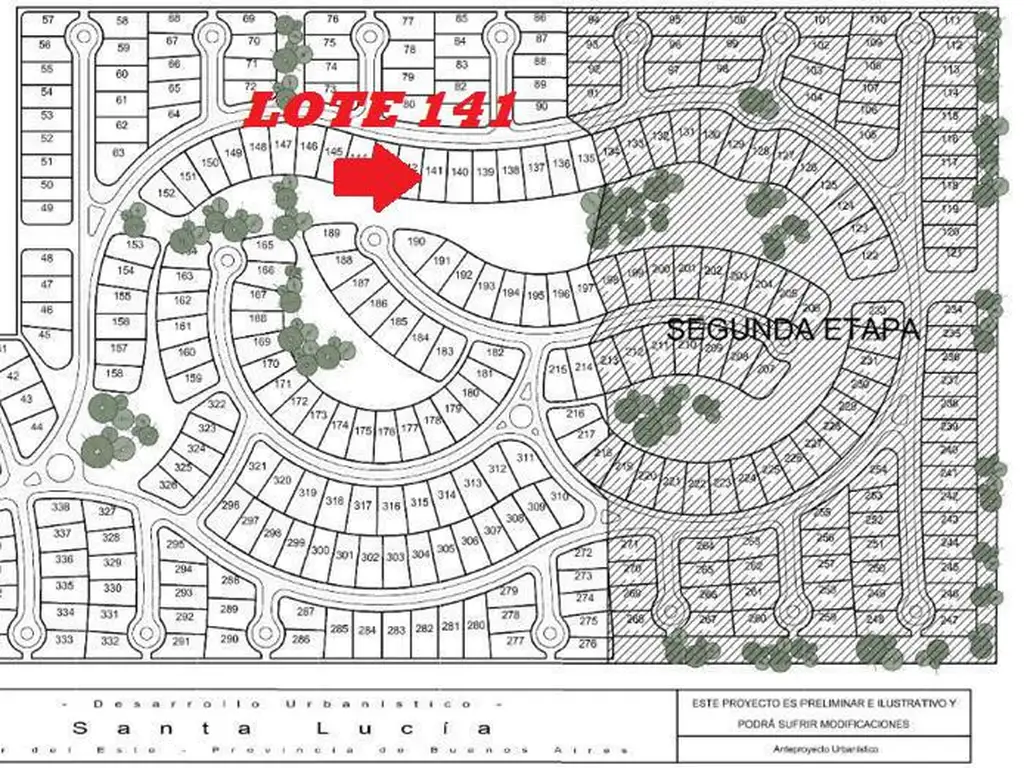 Lencke Vende - Excelente Lote interno a pulmon parquizado en Pilar del Este - Bº Santa Lucia