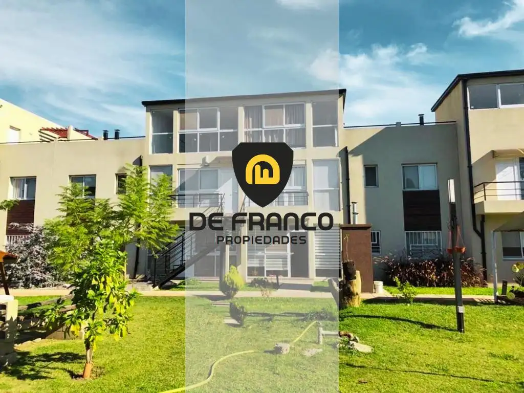 Departamento  VENTA  SAN MIGUEL 3 amb  en Condominio con cochera y jardín propio