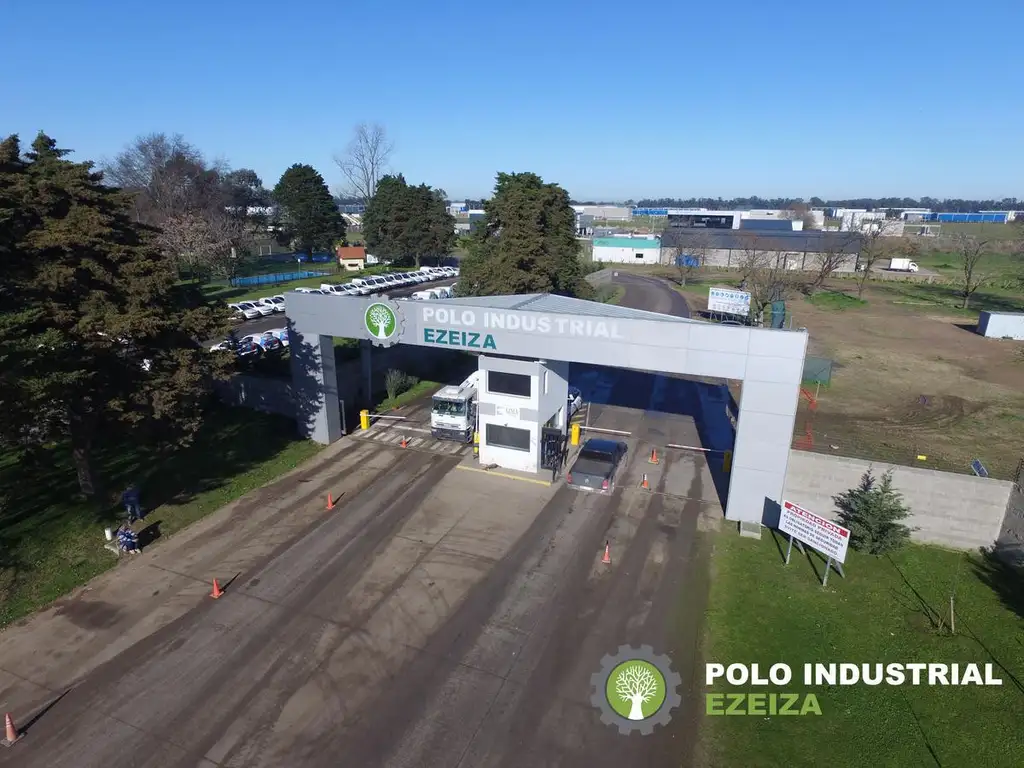 Excelente Lote 6000 en  el Polo Industrial Ezeiza Con Mov de Suelo realizado !