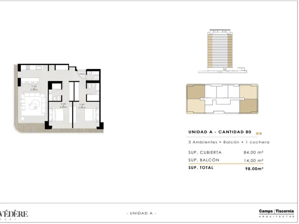 DEPARTAMENTO A ESTRENAR EN BELVEDERE YACHT - NORDELTA