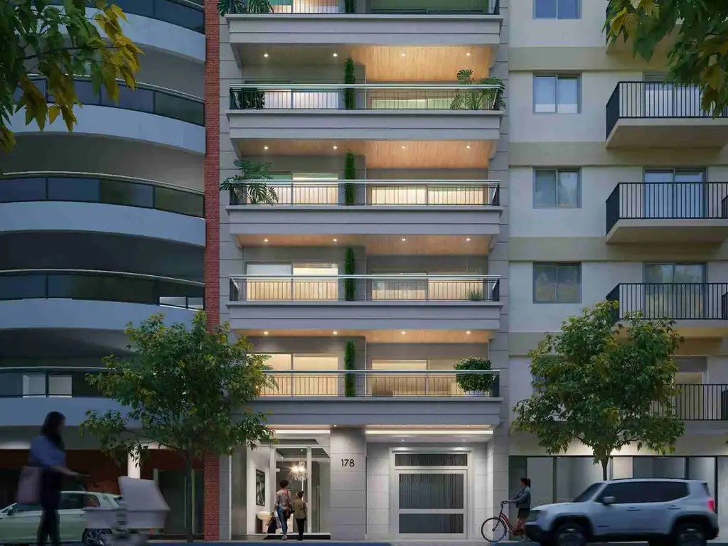 Venta Depto 2 amb con balcón y patio en Caballito