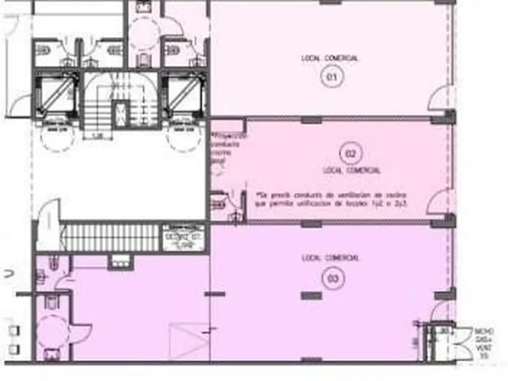 Local a estrenar de 109 m2 en el basamento del complejo Prima Caballito.