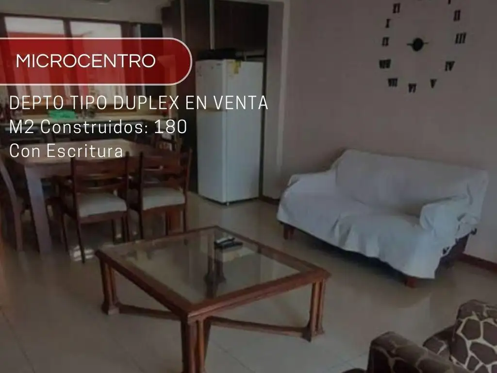 SE VENDE DEPTO TIPO DUPLEX MICROCENTRO