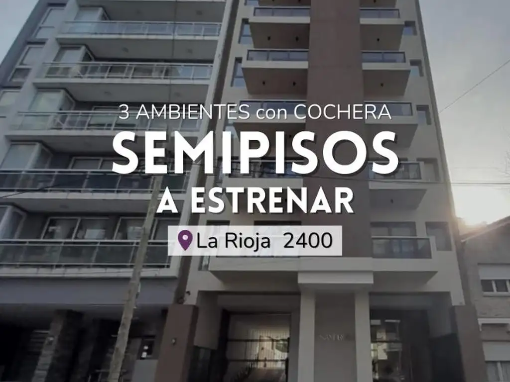 ERNE VENDE SEMIPISO 3 AMB EN PLAZA MITRE