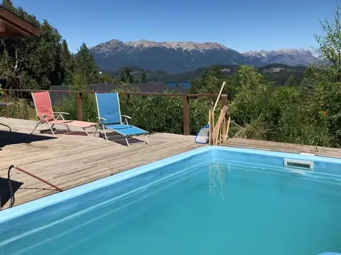 Gran CASA en Barrio Cerrado CON VISTA AL LAGO (CÓD. 124)