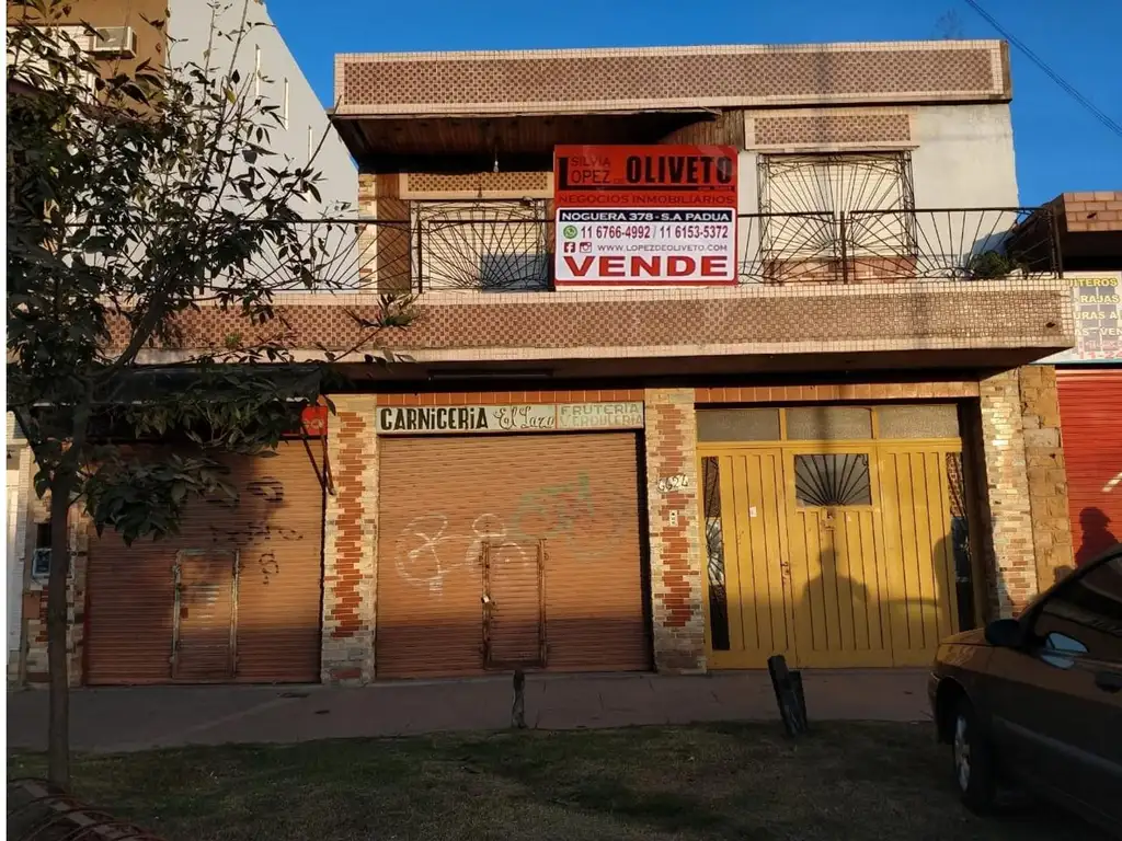 2 LOCALES CON AMPLIA VIVIENDA EN ZONA COMERCIAL