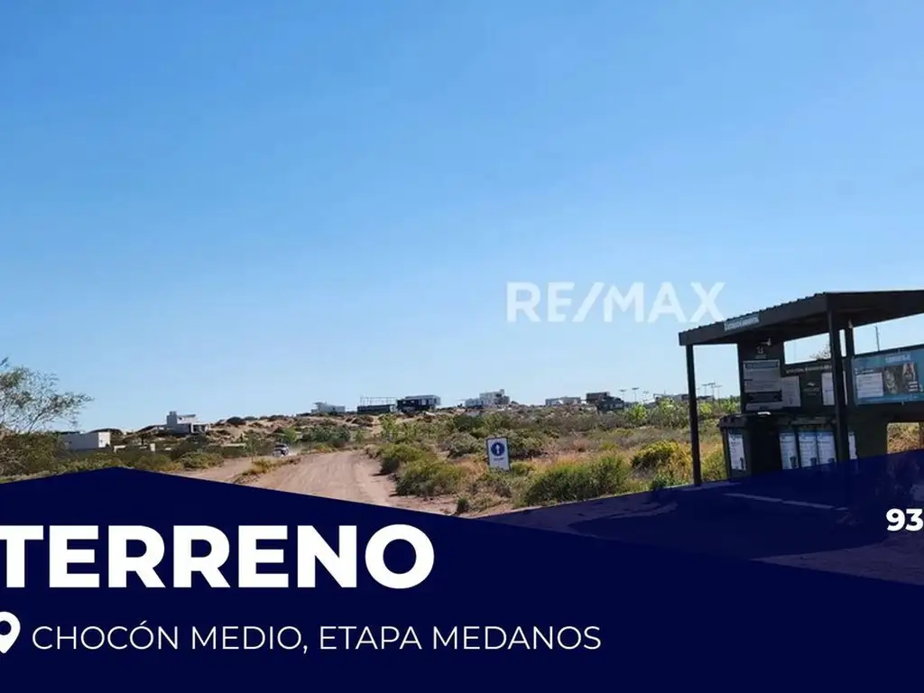 LOTE EN VENTA CHOCON MEDIO|ETAPA MEDANOS| 934 MTS