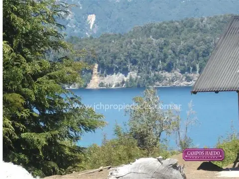 LOTE PLANO CON VISTA AL LAGO EN BAHÍA MONTAÑA - MANZANO- VIL