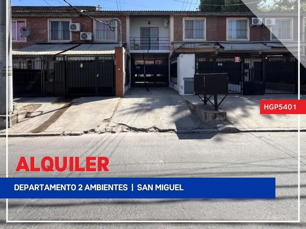 Departamento - Alquiler - Argentina, San Miguel -  Maestro Angel D'elia 2900