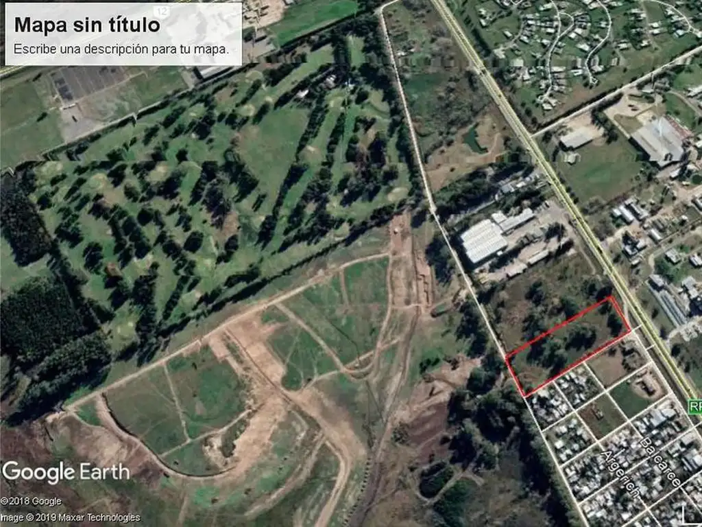 Terreno de 1,8 hectáreas con 75 mts de frente sobre Ruta 6, Zarate