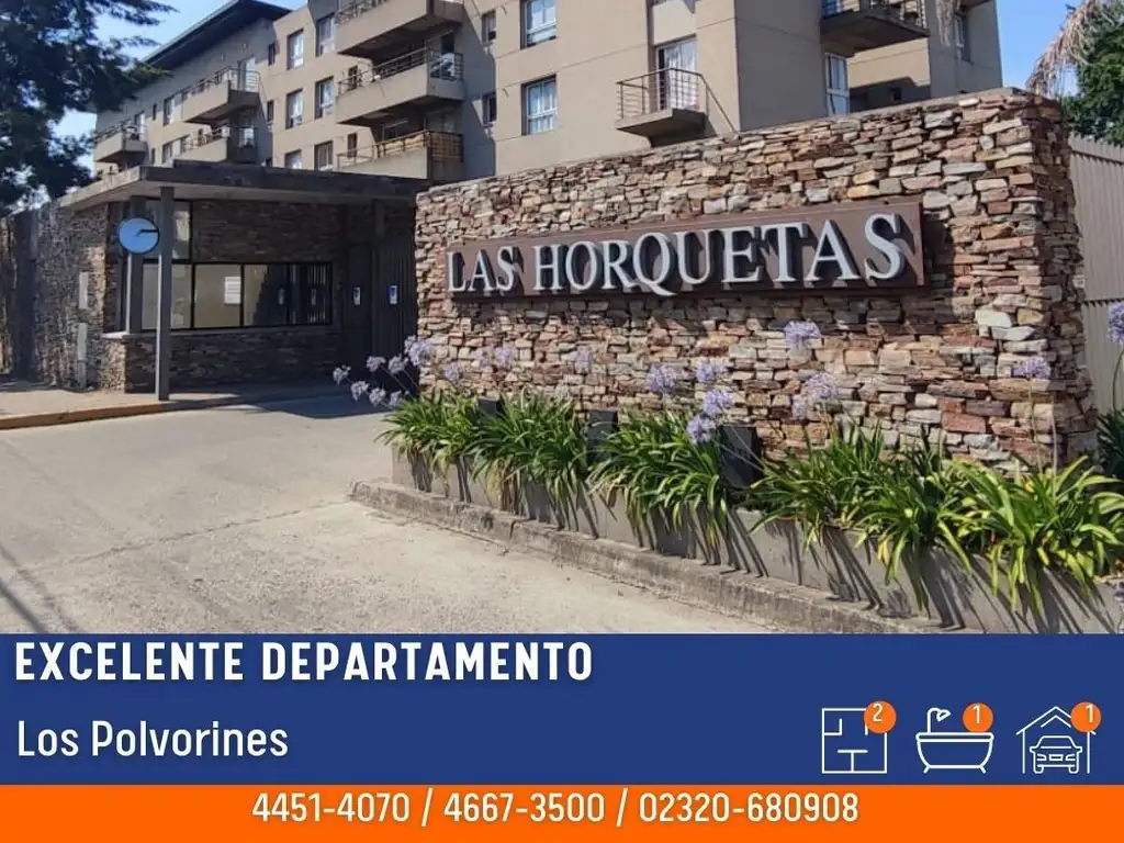 Departamento - Venta - Argentina, Los Polvorines - Jose Leon Suarez 1101