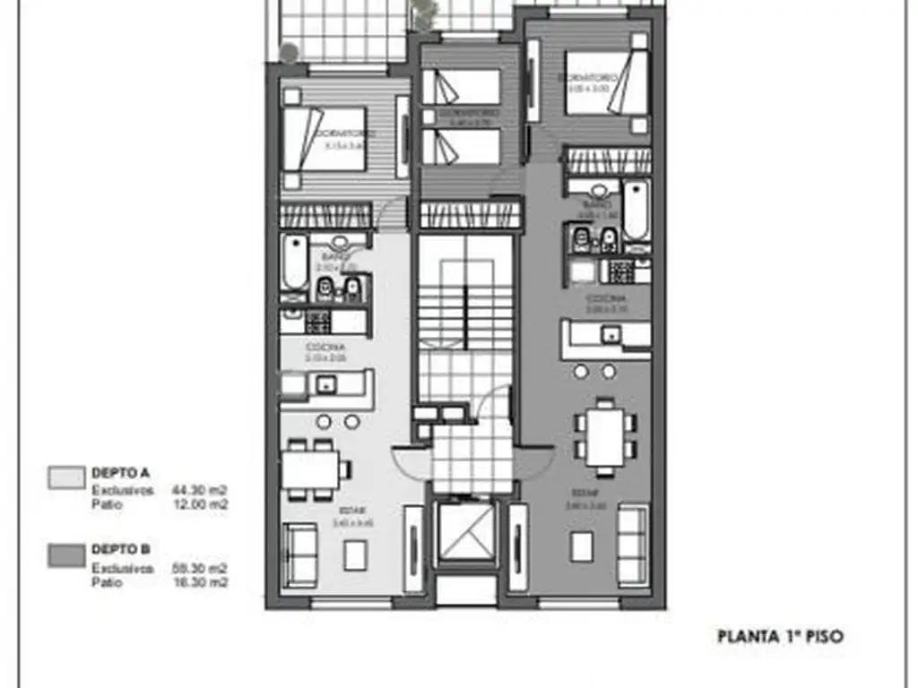 VENTA DEPTO 2 DORMIT C/PATIO. AV. PELLEGRINI 2632 CÓDIGO XVIII FINANCIACIÓN EN PESOS