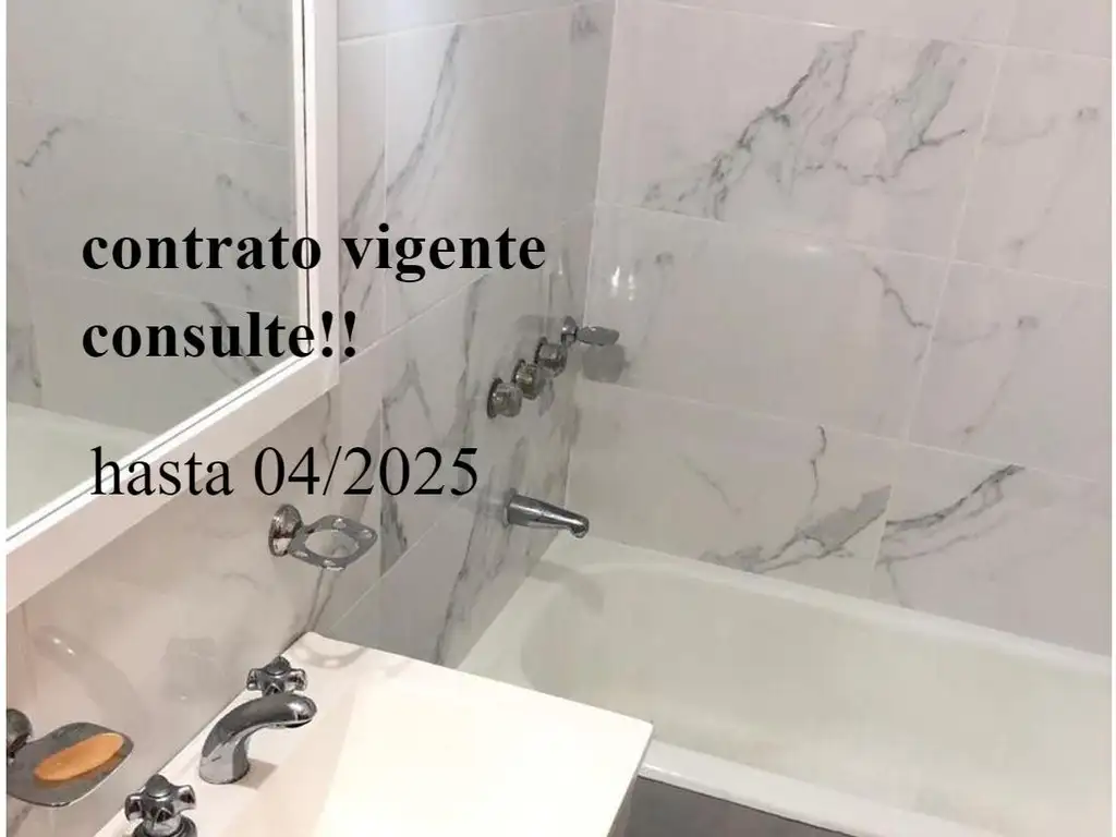 2 ambientes impecables  ideal inversor con renta