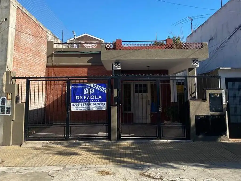 VENTA PH CASA 3 AMBIENTES 2 DORMITORIOS COCHERA PARA 2 AUTOS JARDÍN Y TERRAZA - VICENTE LOPEZ - VILL