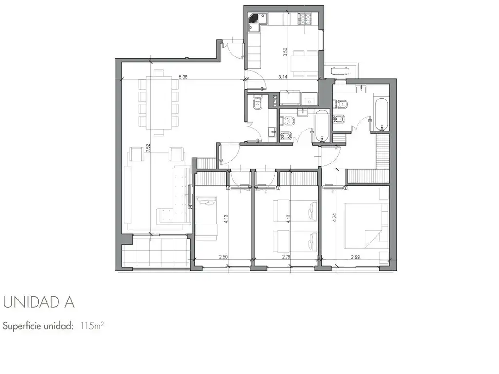Departamento en Venta en Martinez