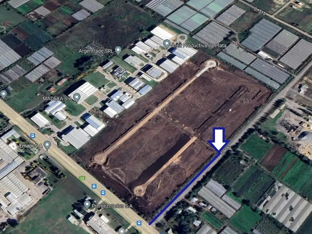 Lote de Terreno Industrial Venta Polo 520 Abasto La Plata