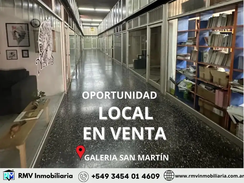 Local en venta, excelente oportunidad en pleno centro