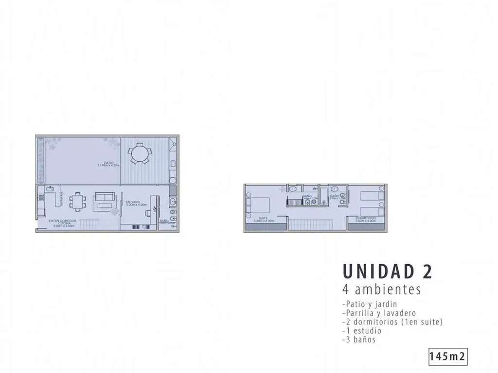 Departamento 4 Amb en Paseo Plaza Thames - Palermo