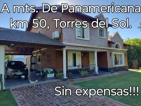 CASA EN VENTA EN BARRIO A MTS DE PANAMERICANA KM50 - PILAR