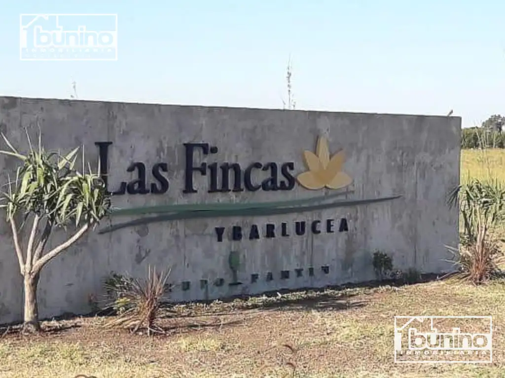 Lote en Fincas de Ibarlucea. Posesión inmediata