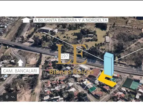 VENTA TERRENO  RUTA 197 Y BANCALARI . IDEAL DESARROLLO