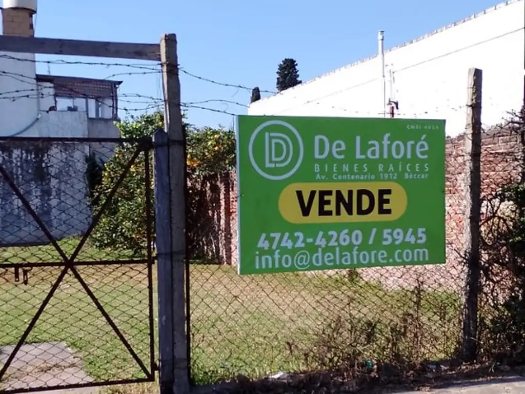 Lote en Beccar, Neuquen  2325