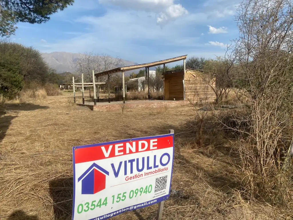 Terreno en venta de 3000 m2 en Loma Bola - Valle de Traslasierras