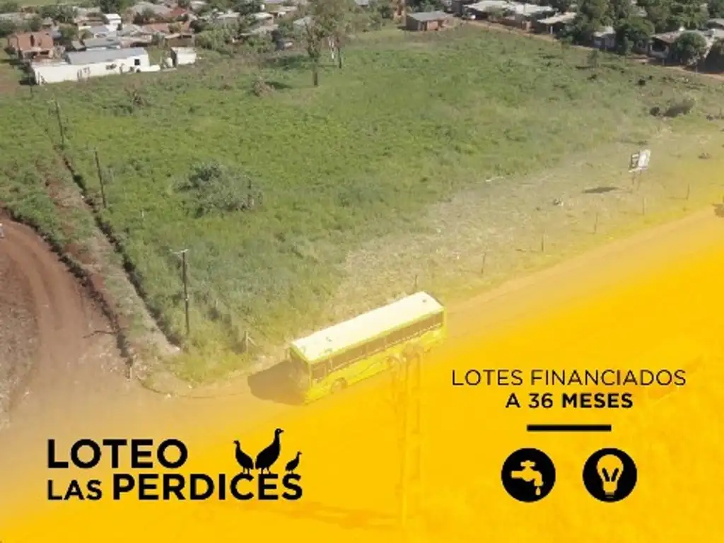 LOTEO LAS PERDICES EN VENTA - Lote 11 x 60 mts