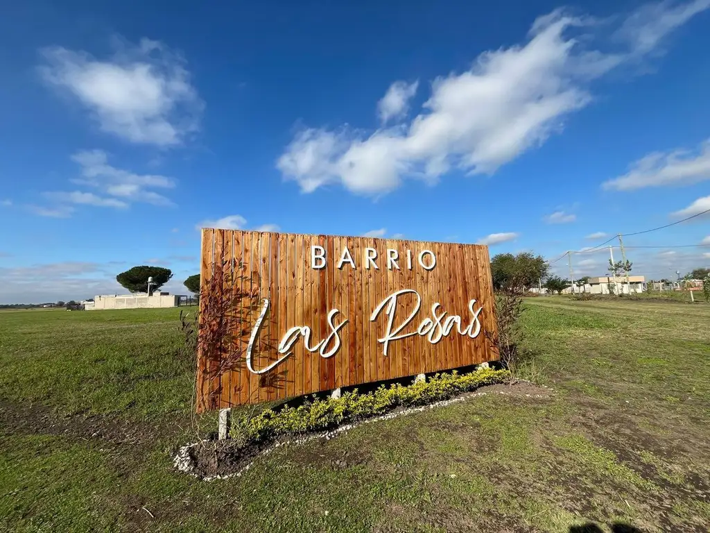 LOTE EN VENTA EN BARRIO LAS ROSAS MARIANO ACOSTA