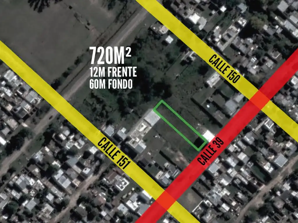 Terreno en venta - 720mts2 - Barrio Gambier