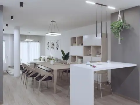 Departamento 2 ambientes con 1 baño