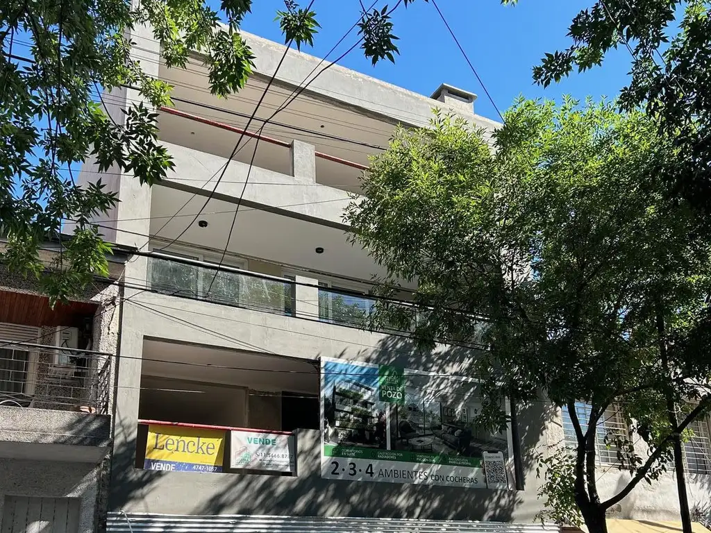 Lencke vende - Edificio Los Fresnos, financiacion en pesos, 2 ambientes c/balcon terraza, parrilla