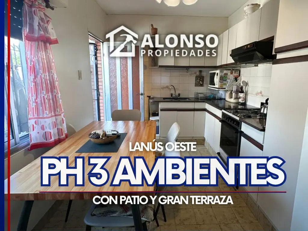 PH 3 AMBIENTES CON TERRAZA EN VENTA EN LANUS