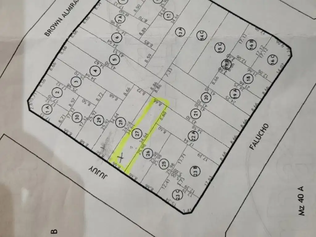 LOTE IDEAL PARA DESARROLLO  -  300 M2. - MACROCENTRO