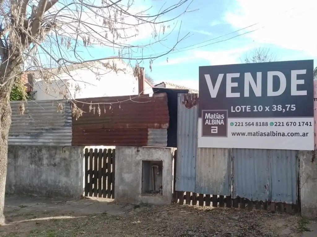 Lote - Venta - Argentina, Manuel B Gonnet