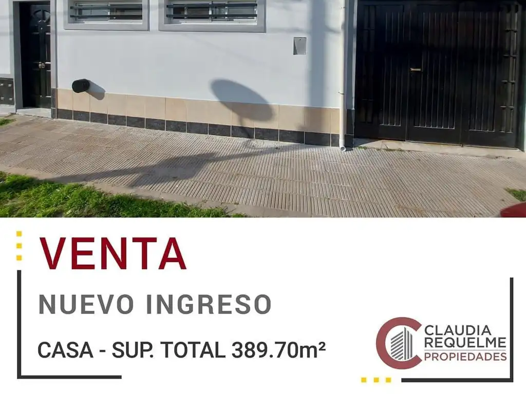 Casa - Sarmiento 1300, Superficie del terreno: 389.70m²