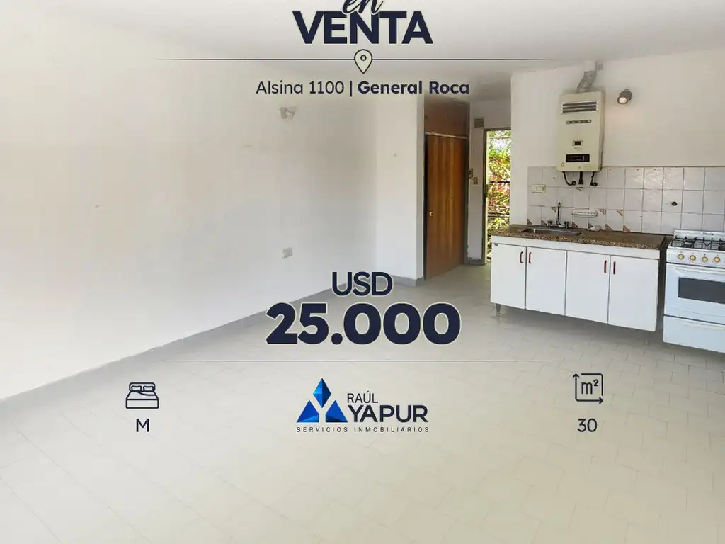 VENTA MONOAMBIENTE EN GENERAL ROCA