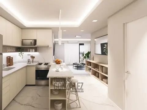 Departamento en Venta de 1 dormitorio