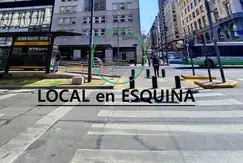 Local Av Corrientes esq L N Alem Granes VIDRIERAS e IMAGEN corporativa COMEGA cocheras