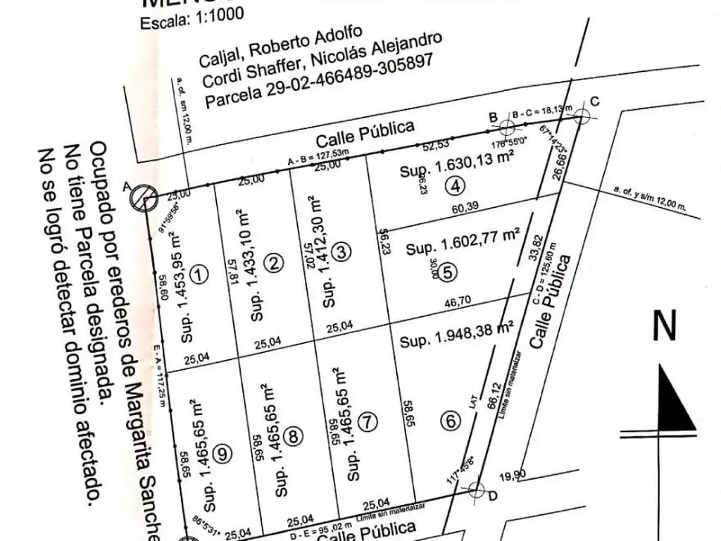 4 terrenos villa de las rosas 3 de 1400 mts2 uno de 1940m2