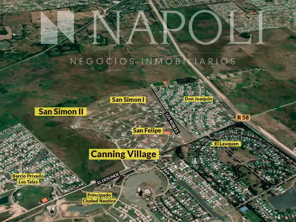 Venta de Lote en San Simón II, Canning