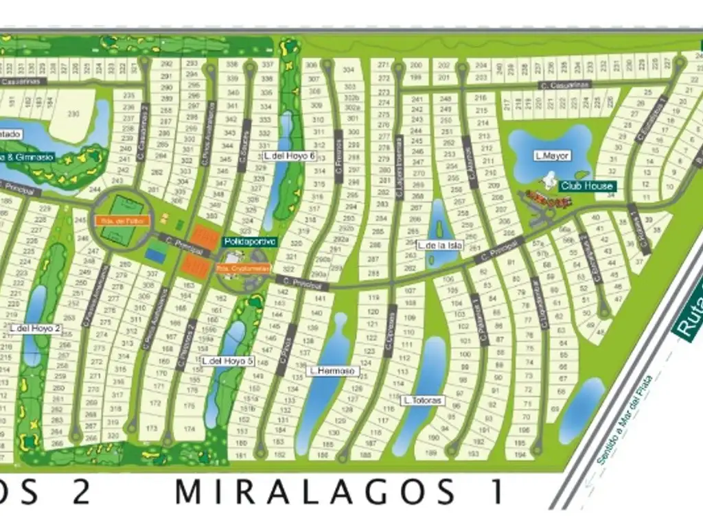 Lote en Venta, Club Miralagos. La Plata