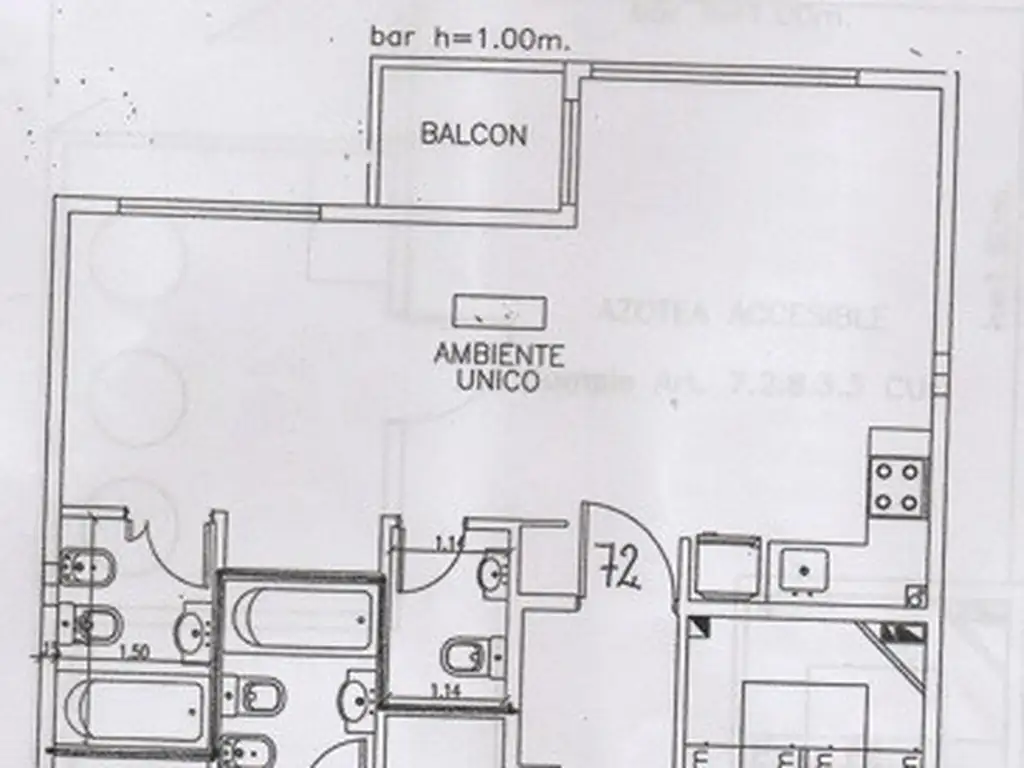 VENTA EN ALMAGRO MONOAMBIENTE DIVISIBLE CON BALCÓN ENTREGA MARZO 2025