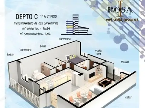 ESPAÑA 1787- EDIFICIO ROSA 1 EN DESARROLLO