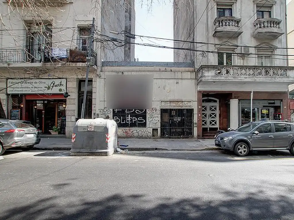 Terreno a mts de Av Callao y Av Corrientes con posibilidad de zocalo comercial y espacios verdes