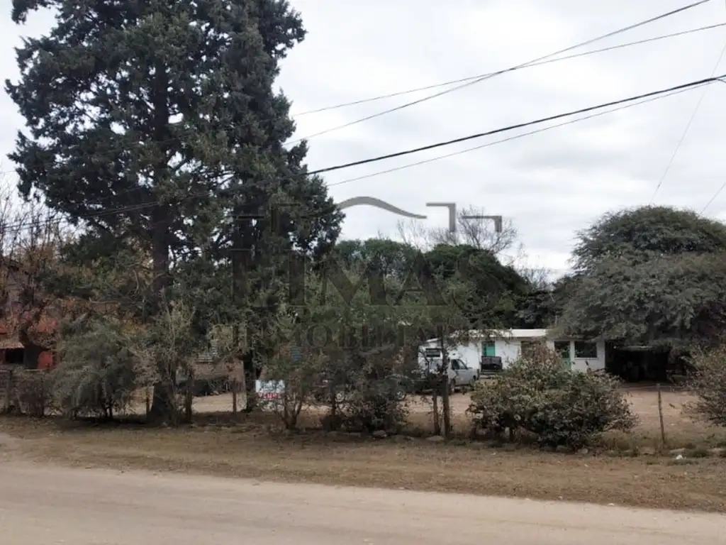 Terreno de 1.750m2 en Villa General Belgrano con casa a refaccionar en excelente ubicación