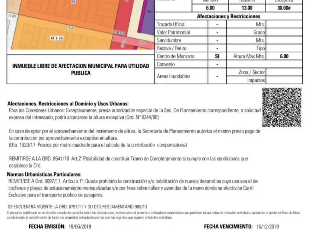 LOTE EN VENTA PARA CONSTRUCTORA ESP. Y HOSPITALES